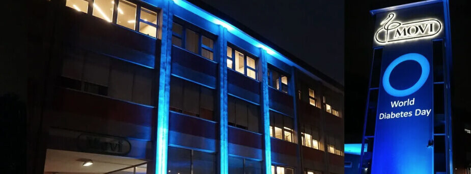 During Diabetes Month, Movi Becomes #Bluemovi  